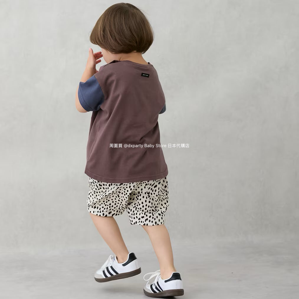 Japanese children's clothing pe#main casual shorts 80-130cm boys' summer PANTS
