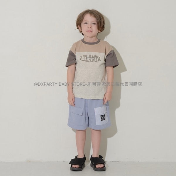日本童裝 b・R#  大口袋運動短褲 100-140cm 男童款 夏季 PANTS