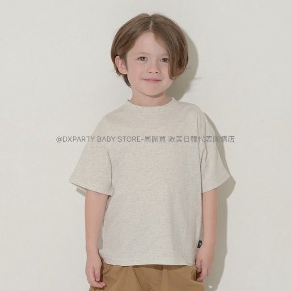 日本童裝 b・R#  【不會變形的柔軟棉花質地】短袖上衣 100-150cm 男童款/女童款 夏季 TOPS