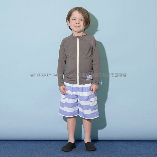 日本童裝 b・R# 泳衣外套 100-130cm 男童款 夏季 夏日玩水泳衣特輯