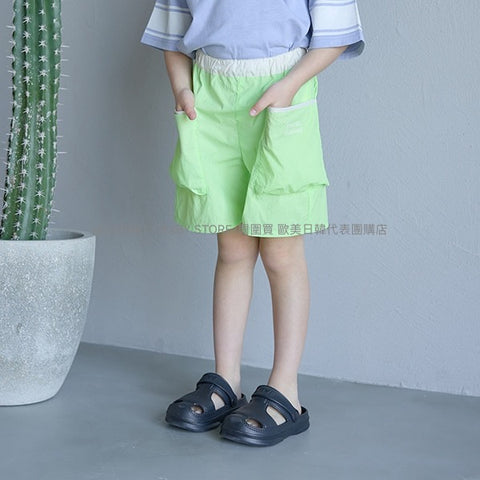 日本童裝 b・R#  工裝尼龍短褲 100-150cm 男童款 夏季 PANTS