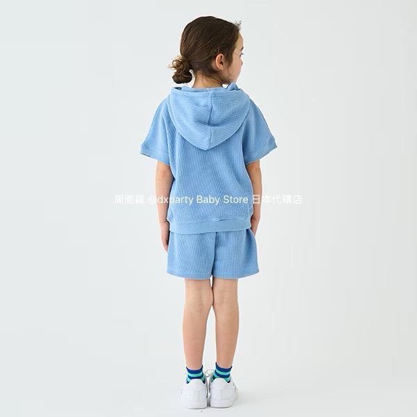 Japanese children's clothing mini#ML waffle shorts 90-140cm boys/girls summer PANTS