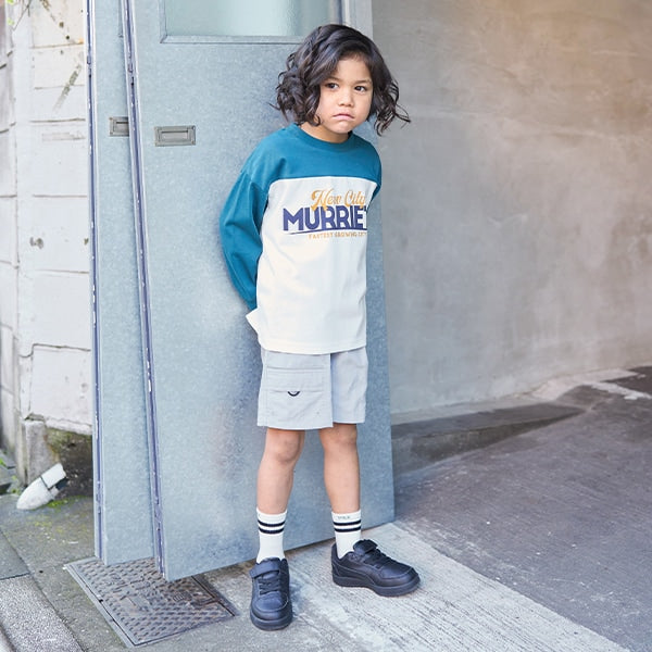 Japanese children's clothing b・R# waterproof shorts 100-140cm boys/girls spring PANTS waterproof series