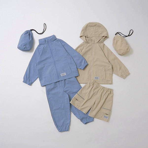 Japanese children's clothing b・R# waterproof shorts 100-140cm boys/girls spring PANTS waterproof series