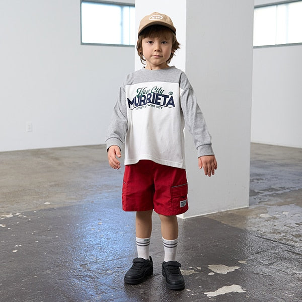 Japanese children's clothing b・R# waterproof shorts 100-140cm boys/girls spring PANTS waterproof series