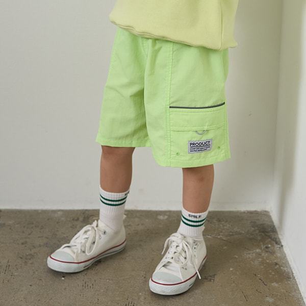 Japanese children's clothing b・R# waterproof shorts 100-140cm boys/girls spring PANTS waterproof series