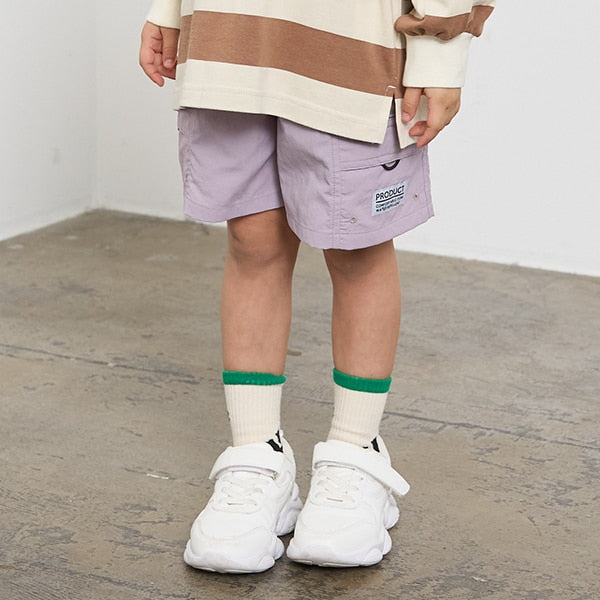 Japanese children's clothing b・R# waterproof shorts 100-140cm boys/girls spring PANTS waterproof series