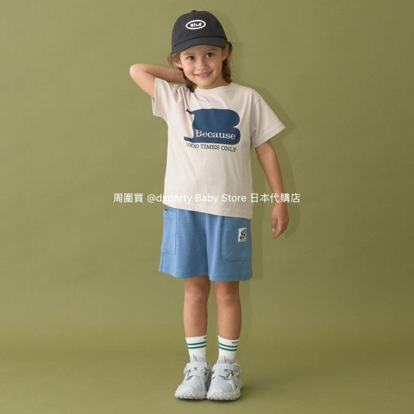 Japanese children's clothing b・R# casual double side pocket shorts 100-140cm boys/girls spring and summer PANTS