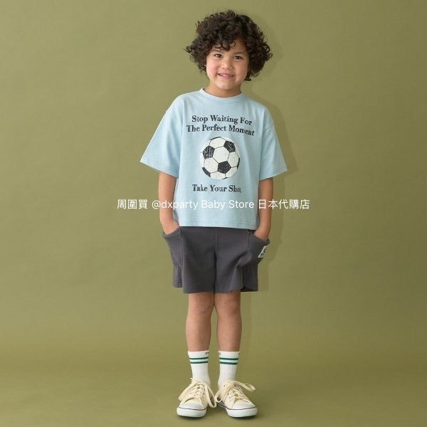Japanese children's clothing b・R# casual double side pocket shorts 100-140cm boys/girls spring and summer PANTS