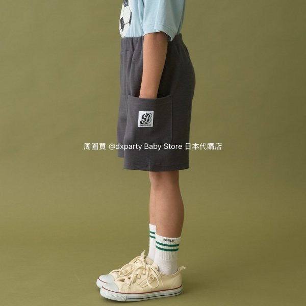 Japanese children's clothing b・R# casual double side pocket shorts 100-140cm boys/girls spring and summer PANTS