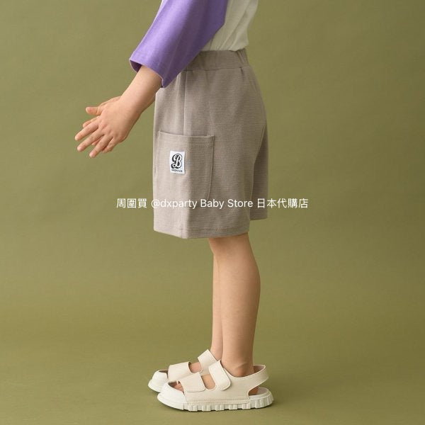 Japanese children's clothing b・R# casual double side pocket shorts 100-140cm boys/girls spring and summer PANTS