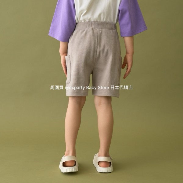 Japanese children's clothing b・R# casual double side pocket shorts 100-140cm boys/girls spring and summer PANTS