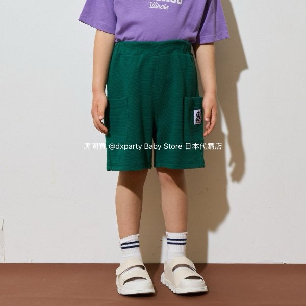 Japanese children's clothing b・R# casual double side pocket shorts 100-140cm boys/girls spring and summer PANTS