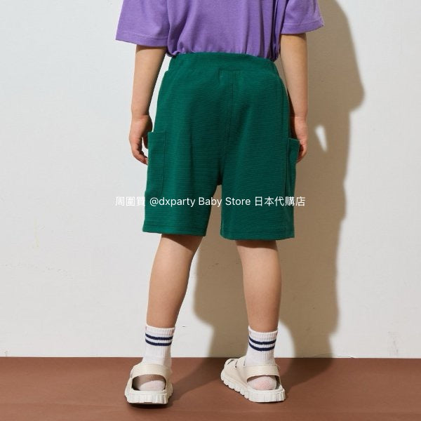 Japanese children's clothing b・R# casual double side pocket shorts 100-140cm boys/girls spring and summer PANTS