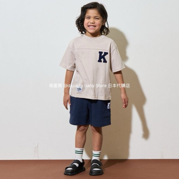 Japanese children's clothing b・R# casual double side pocket shorts 100-140cm boys/girls spring and summer PANTS