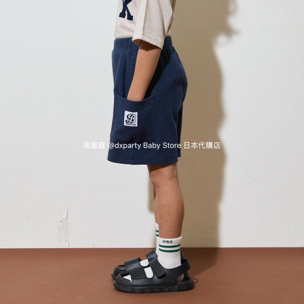 Japanese children's clothing b・R# casual double side pocket shorts 100-140cm boys/girls spring and summer PANTS