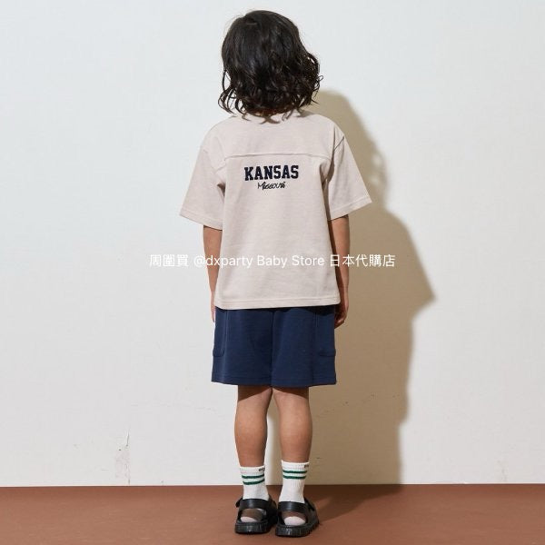 Japanese children's clothing b・R# casual double side pocket shorts 100-140cm boys/girls spring and summer PANTS