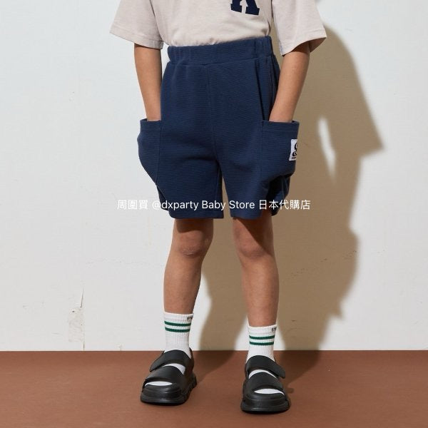 Japanese children's clothing b・R# casual double side pocket shorts 100-140cm boys/girls spring and summer PANTS