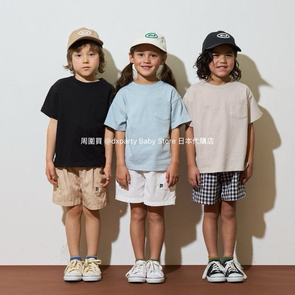 Japanese children's clothing b・R# casual shorts 100-150cm boys/girls spring and summer PANTS