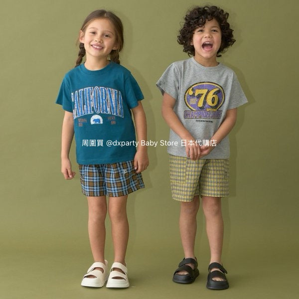 Japanese children's clothing b・R# casual shorts 100-150cm boys/girls spring and summer PANTS