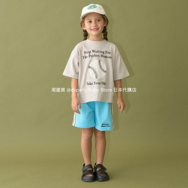 Japanese children's clothing b・R# sports shorts 100-150cm boys/girls spring and summer PANTS