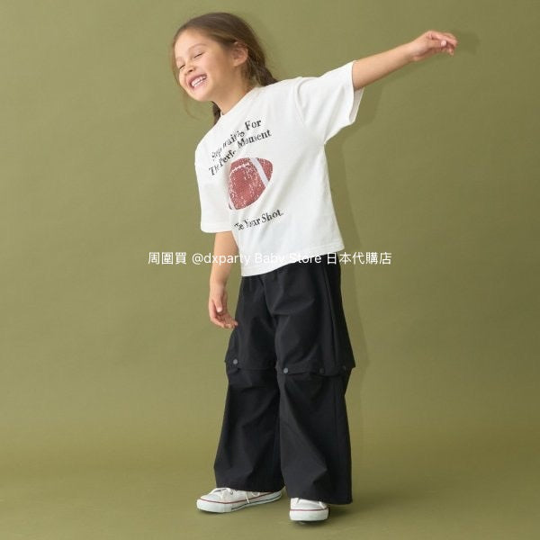 Japanese children's clothing b・R# water-absorbing quick-drying series contact cool print short-sleeved top 100-150cm boys/girls spring and summer TOPS
