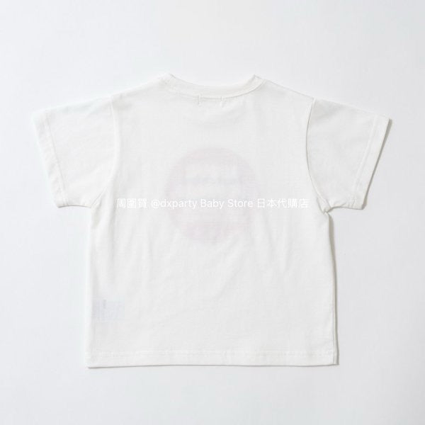 Japanese children's clothing b・R# water-absorbing quick-drying series touch cool letter print short-sleeved top 100-150cm boys/girls spring and summer TOPS