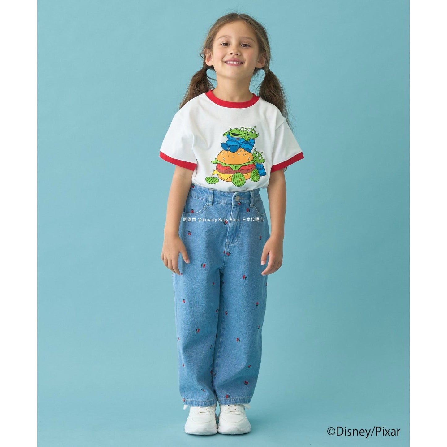 Japanese children's clothing b・R# x Disney quick-drying series cool-to-the-touch short-sleeved tops 100-140cm boys/girls spring/summer TOPS