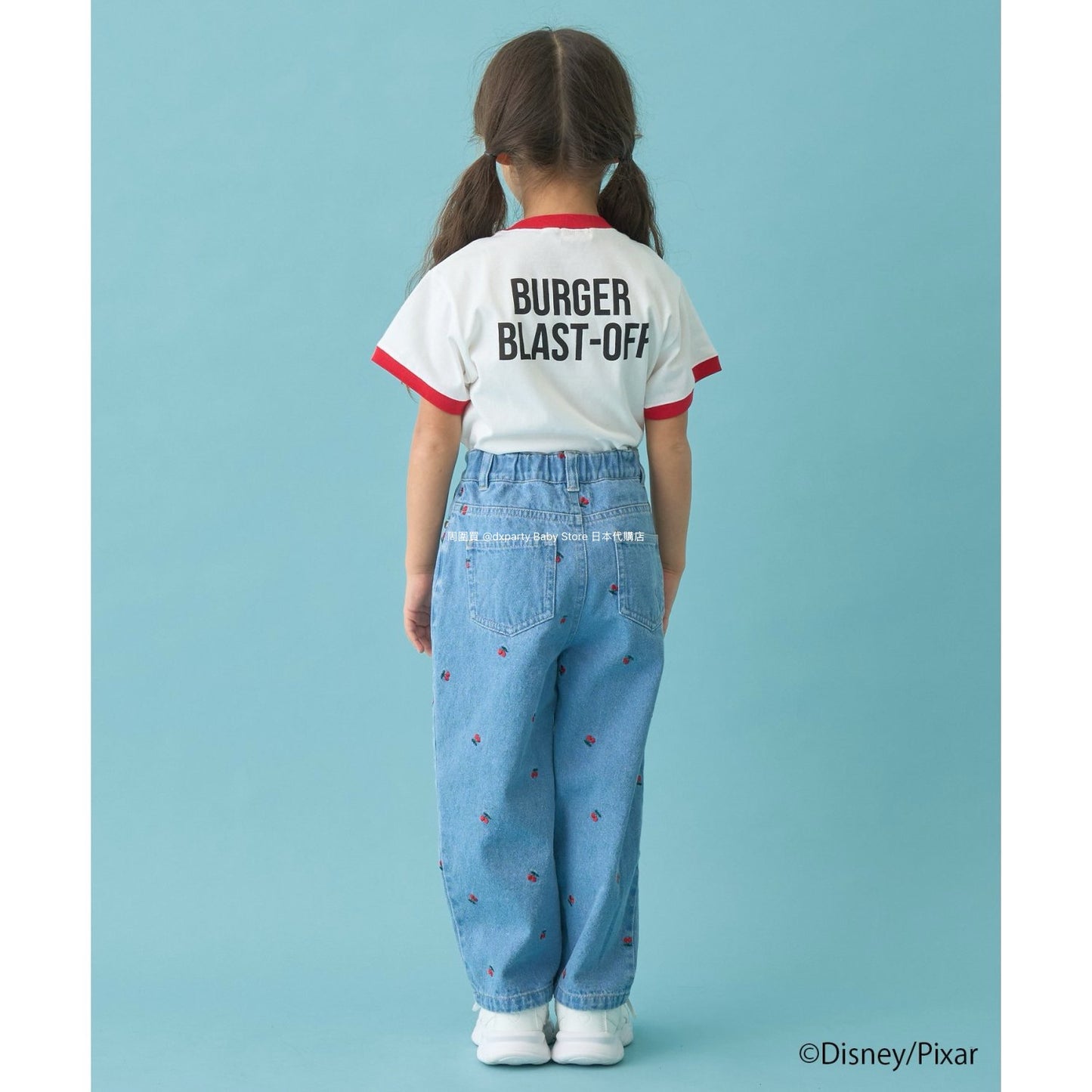 Japanese children's clothing b・R# x Disney quick-drying series cool-to-the-touch short-sleeved tops 100-140cm boys/girls spring/summer TOPS