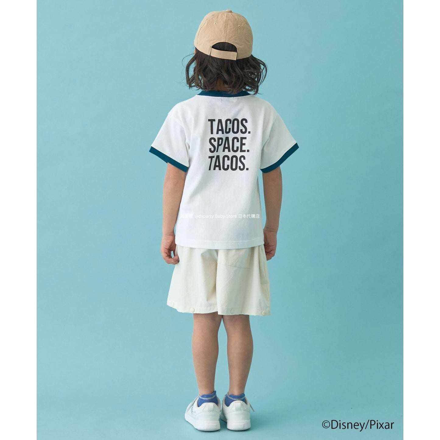Japanese children's clothing b・R# x Disney quick-drying series cool-to-the-touch short-sleeved tops 100-140cm boys/girls spring/summer TOPS