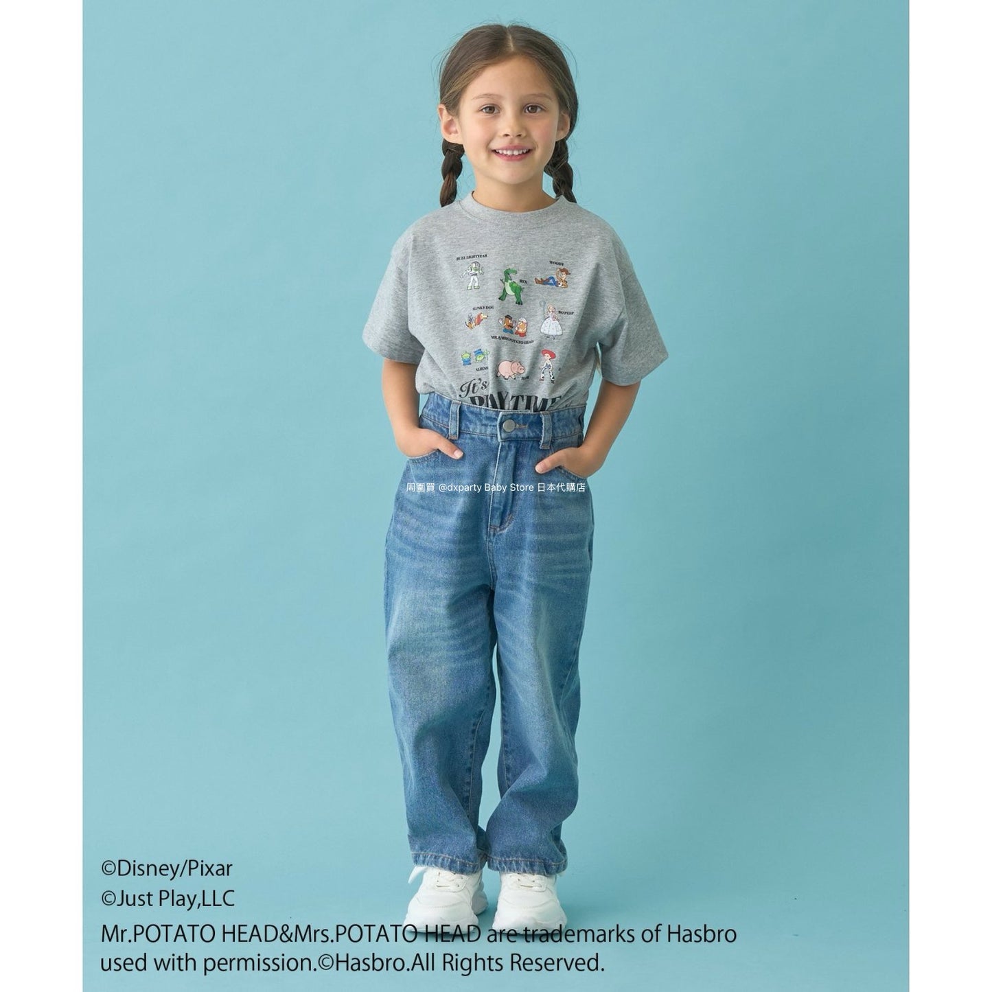 Japanese children's clothing b・R# x Disney quick-drying series cool-to-the-touch short-sleeved tops 100-140cm boys/girls spring/summer TOPS