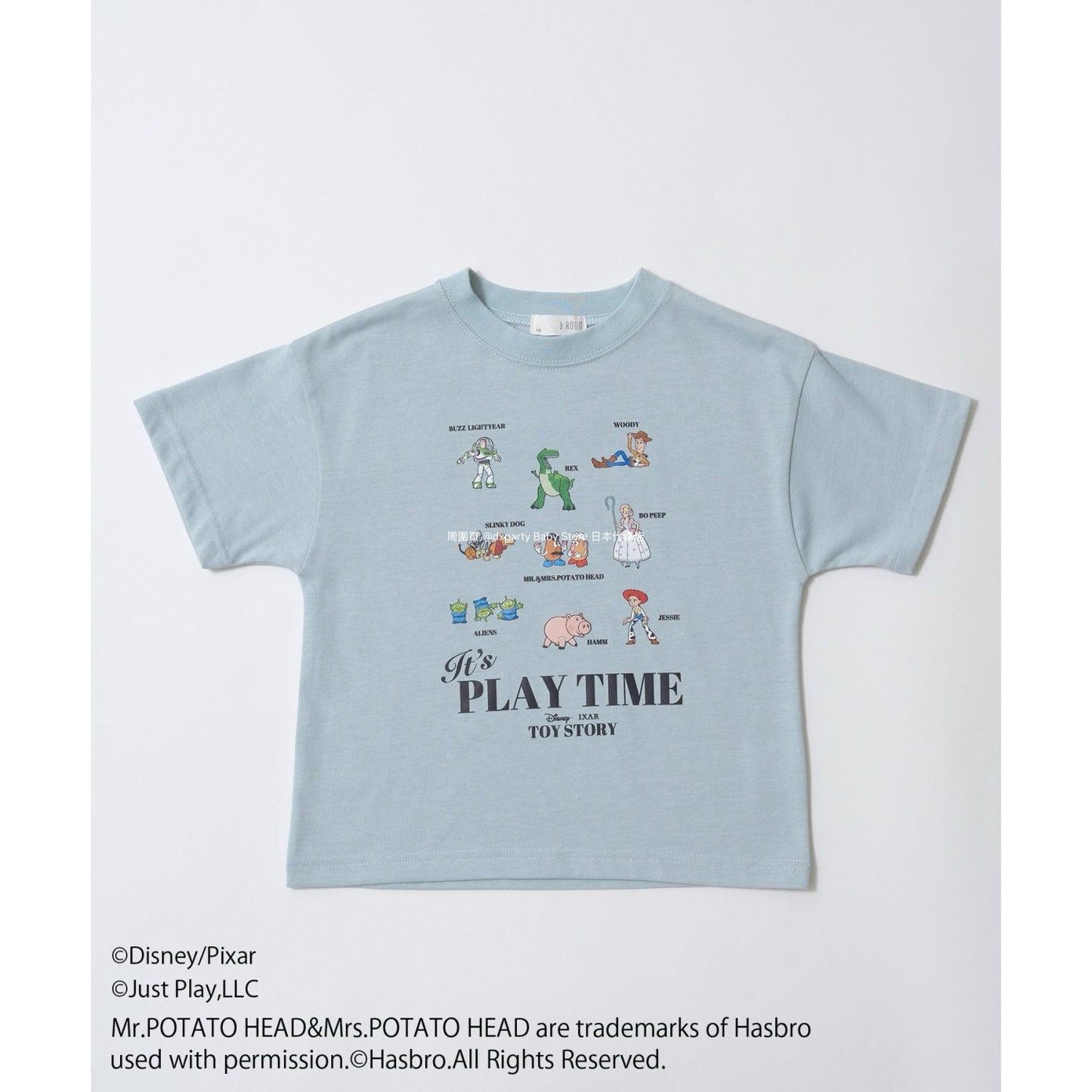 Japanese children's clothing b・R# x Disney quick-drying series cool-to-the-touch short-sleeved tops 100-140cm boys/girls spring/summer TOPS