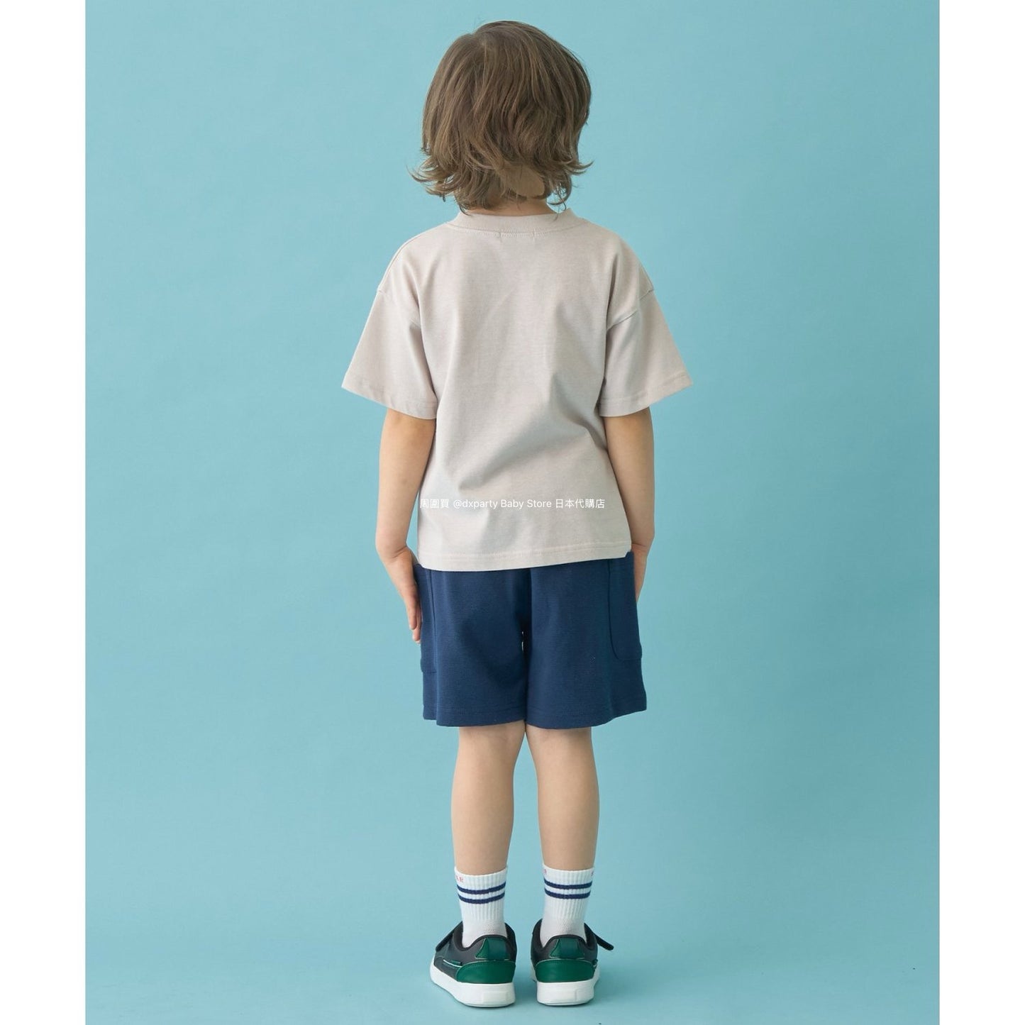 Japanese children's clothing b・R# x Disney quick-drying series cool-to-the-touch short-sleeved tops 100-140cm boys/girls spring/summer TOPS