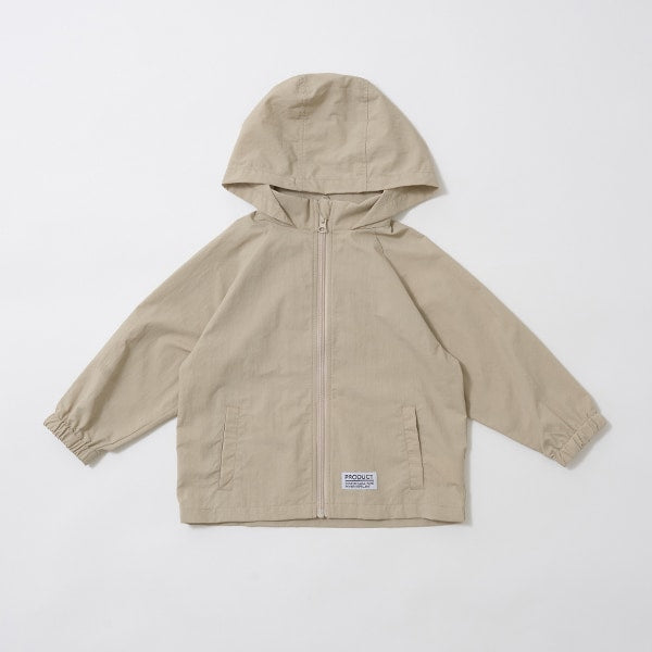 Japanese children's clothing b・R# waterproof windbreaker with storage pocket 100-140cm Boys/Girls Spring OUTERWEAR Waterproof Series