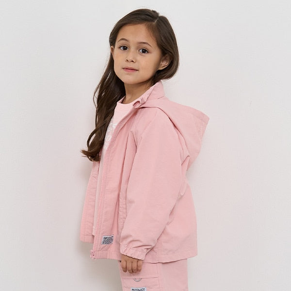 Japanese children's clothing b・R# waterproof windbreaker with storage pocket 100-140cm Boys/Girls Spring OUTERWEAR Waterproof Series