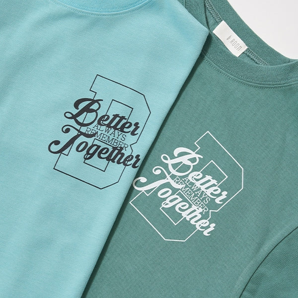 Japanese children's clothing b・R# contact cool water absorption quick dry series letter print top 100-150cm boys/girls summer TOPS