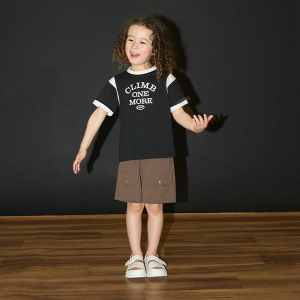 Japanese children's clothing b・R# contact cool water absorption quick dry series patchwork top 100-150cm boys/girls summer TOPS
