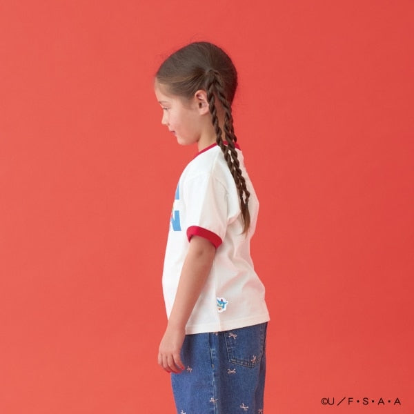 Japanese children's clothing b・R# x Crayon Shin-chan cool contact water-absorbing quick-drying series short-sleeved tops 100-140cm boys'/girls' summer TOPS