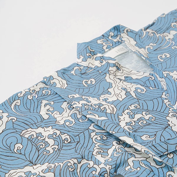 Japanese children's clothing b・R# Jinbei Japanese Kimono 100-130cm Boys Summer TOPS PANTS Japanese Summer Festival Special