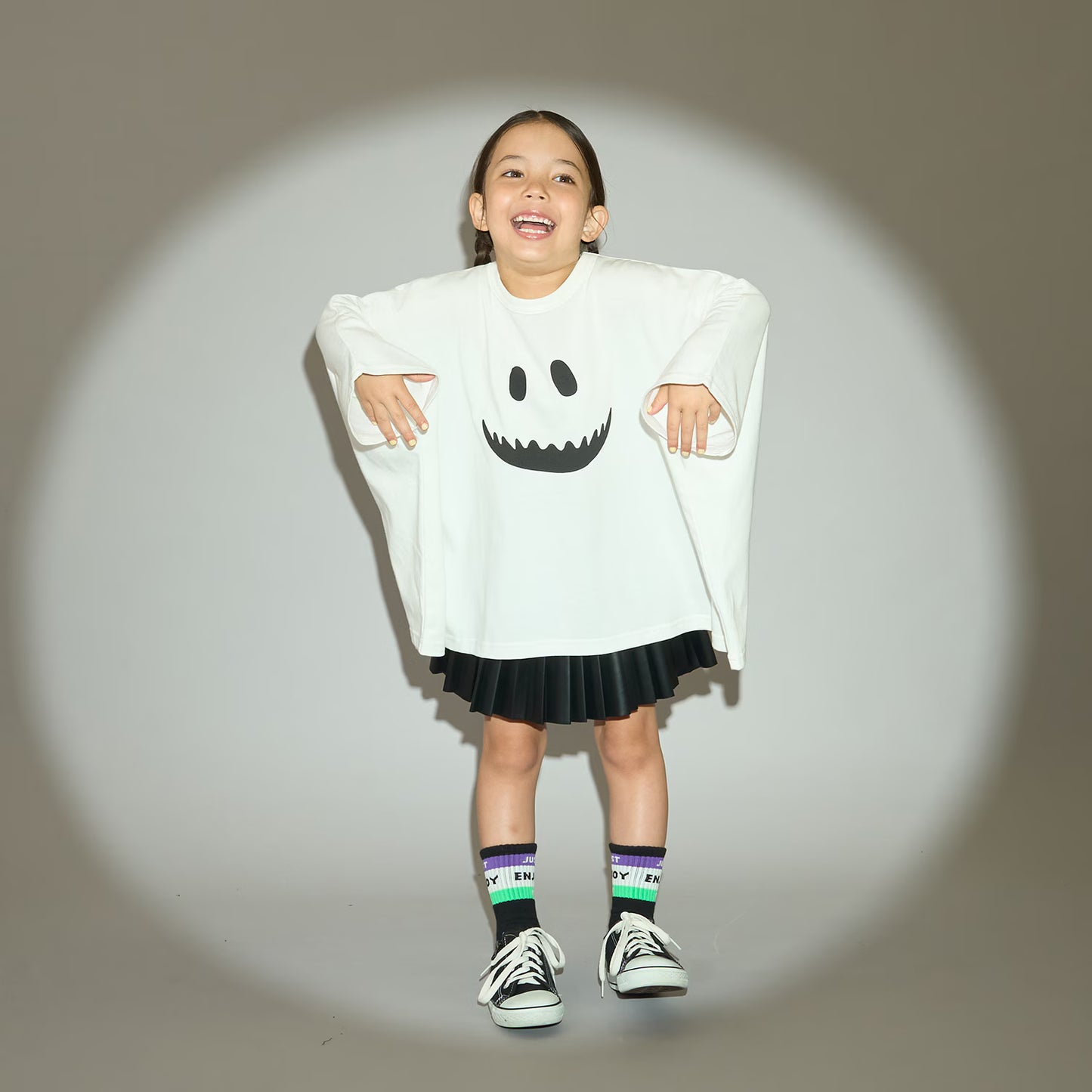 Alice in Wonderland Princess Dress (100-160cm) for Girls Halloween Cosplay Costumes (Halloween Ghost Special)