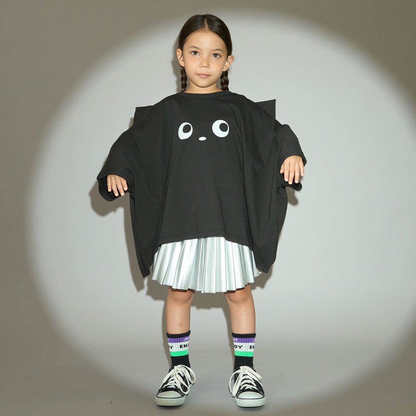 Alice in Wonderland Princess Dress (100-160cm) for Girls Halloween Cosplay Costumes (Halloween Ghost Special)