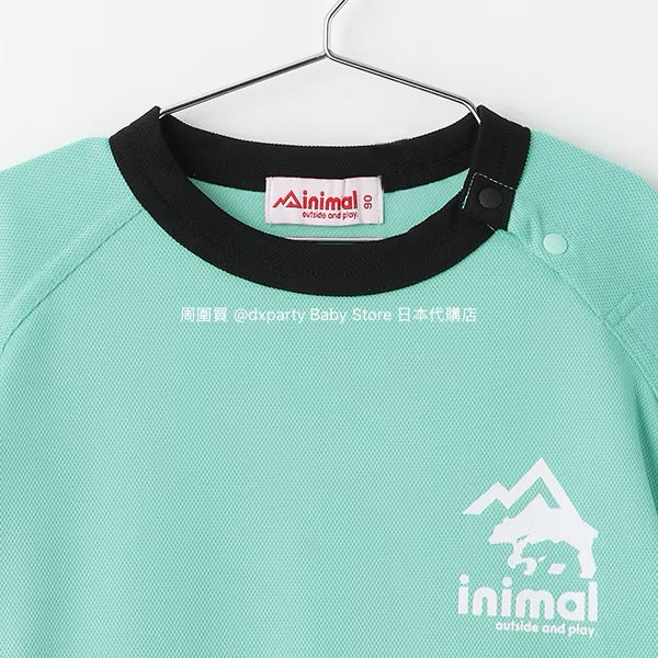 Japanese Kidswear mini#ML Quick-Dry Series Contact Cooling Two-Piece Sports Set (90-140cm) Boys'/Girls' Summer TOPS PANTS