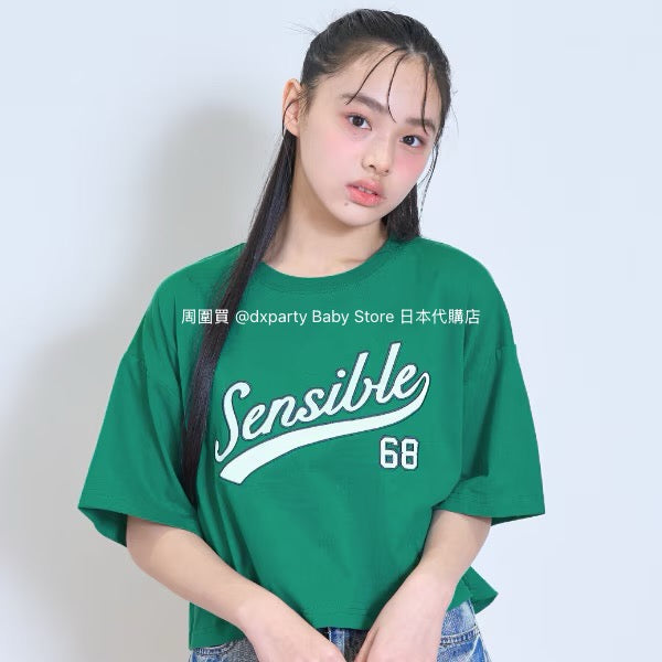 Lovetoxic Japanese children's clothing letter print top 140-170cm girls summer TOPS