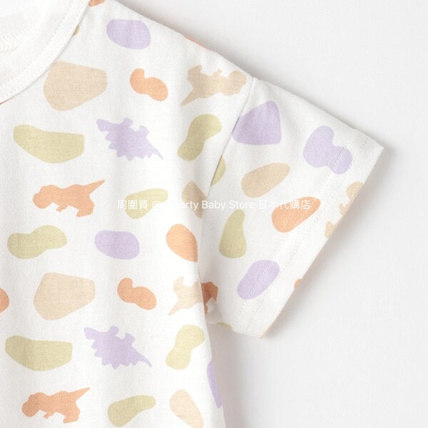 Japanese children's clothing pe#main contact cool print top 80-130cm boys/girls summer TOPS