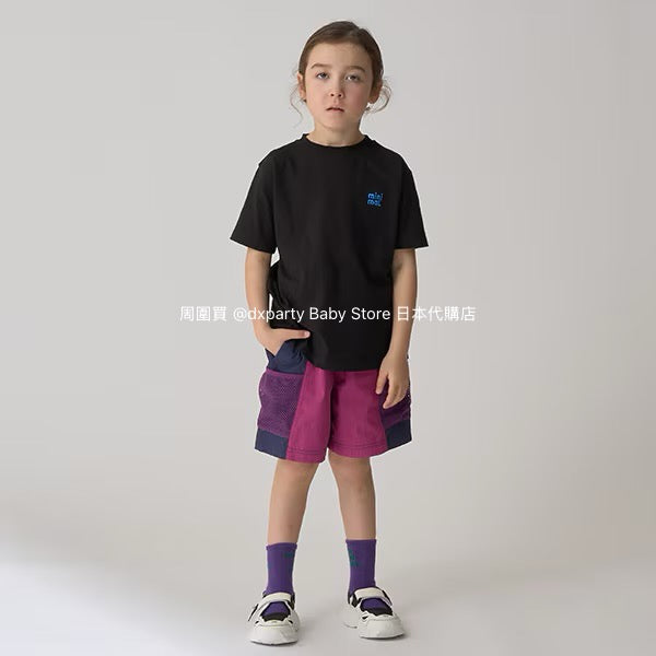 Japanese children's clothing mini#ML waterproof series sports shorts 90-140cm boys'/girls' summer PANTS