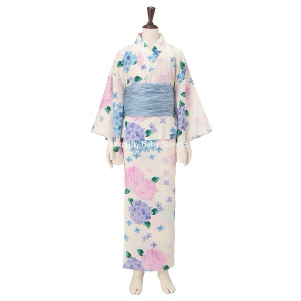 Lovetoxic 2Way Japanese Yukata Kimono 150-160cm Girls Summer Outerwear Dresses Japanese Summer Festival Special