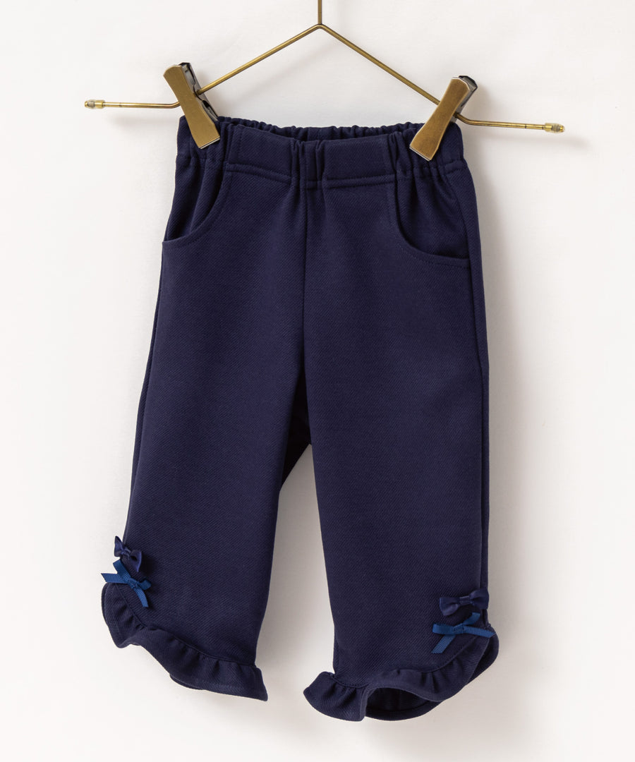 Japanese children's clothing panpantutu bow stretch pants 90-140cm girls summer PANTS