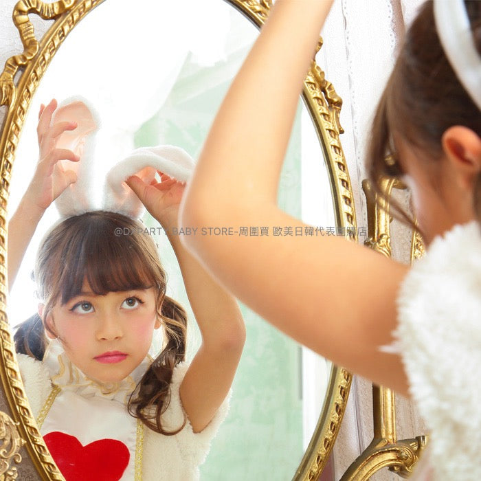 日本直送 兔兔裝 100-140cm 女童款 萬聖節 Cosplay服裝 Halloween攪鬼特輯 AAA