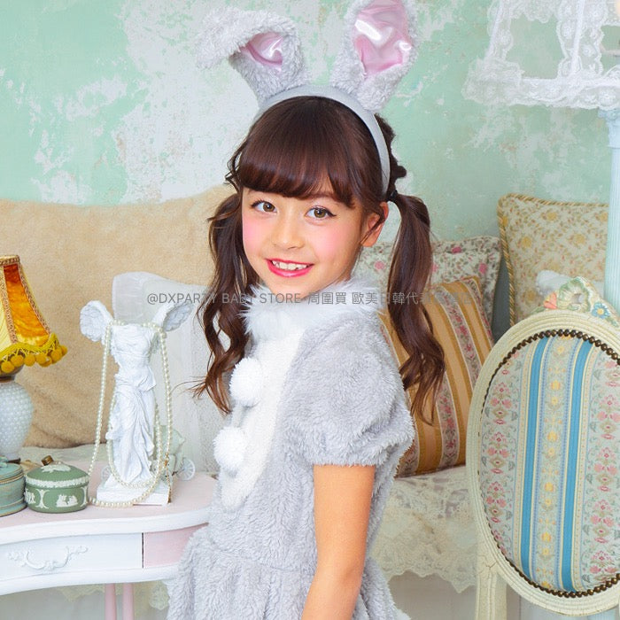 日本直送 兔兔裝 100-140cm 女童款 萬聖節 Cosplay服裝 Halloween攪鬼特輯 AAA