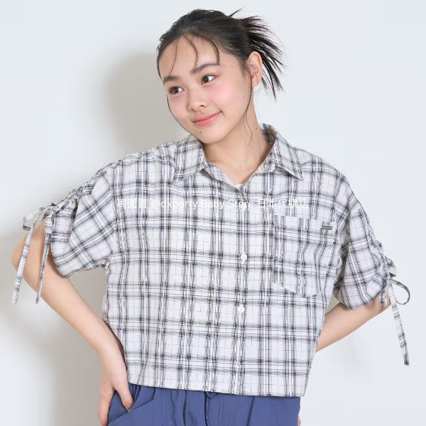 Lovetoxic Japanese children's clothing short shirt 140-170cm girls summer TOPS
